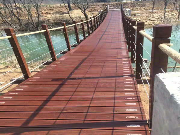 河南防腐木吊桥维修